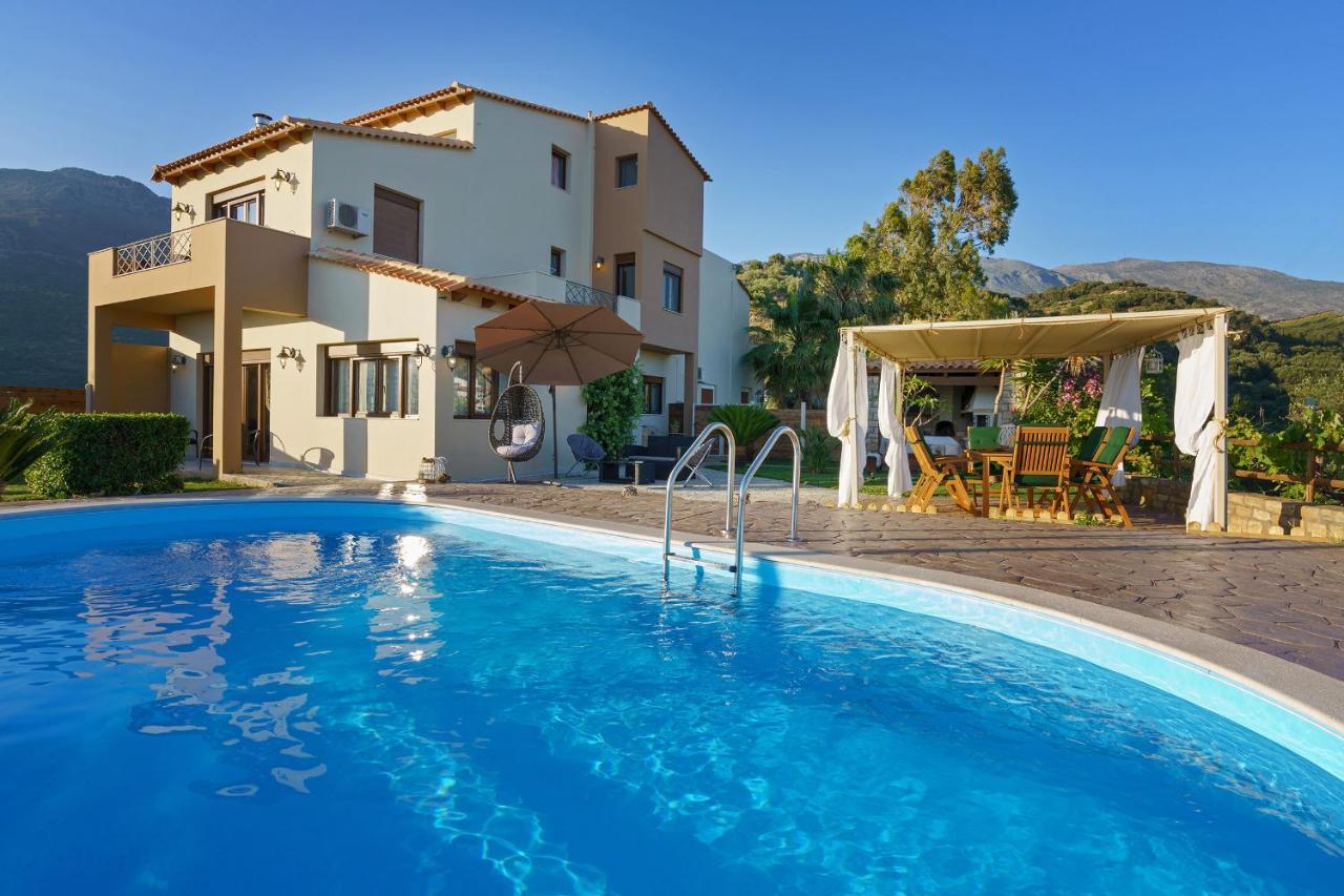 Family Villa Ellis Plakias With Private Pool 200M To The Beach Walking Distance To The Amenities Exteriör bild